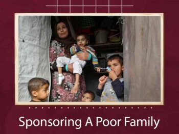 Sponsoring A Poor Family - Gaza